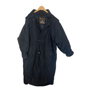 Vintage Golden Goose by Daniel Young Black Goose Down Parka Coat Black Large